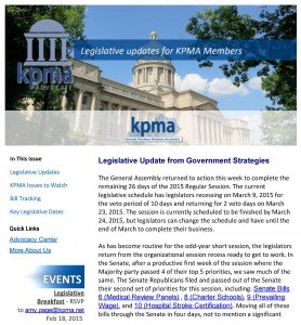 The KPMA Advocate_ Legislative Update Week 1_Page_1